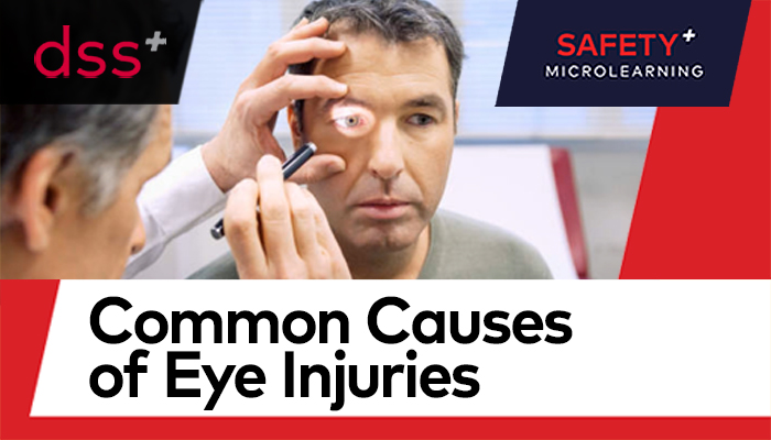 common causes of eye injuries course