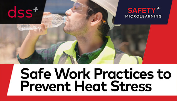 safe work practices to prevent heat stress course