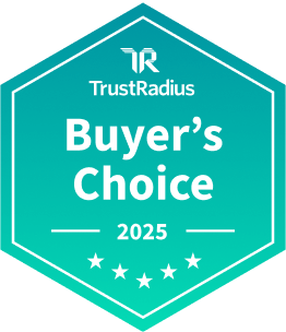 TrustRadius Buyer's Choice 2025 award